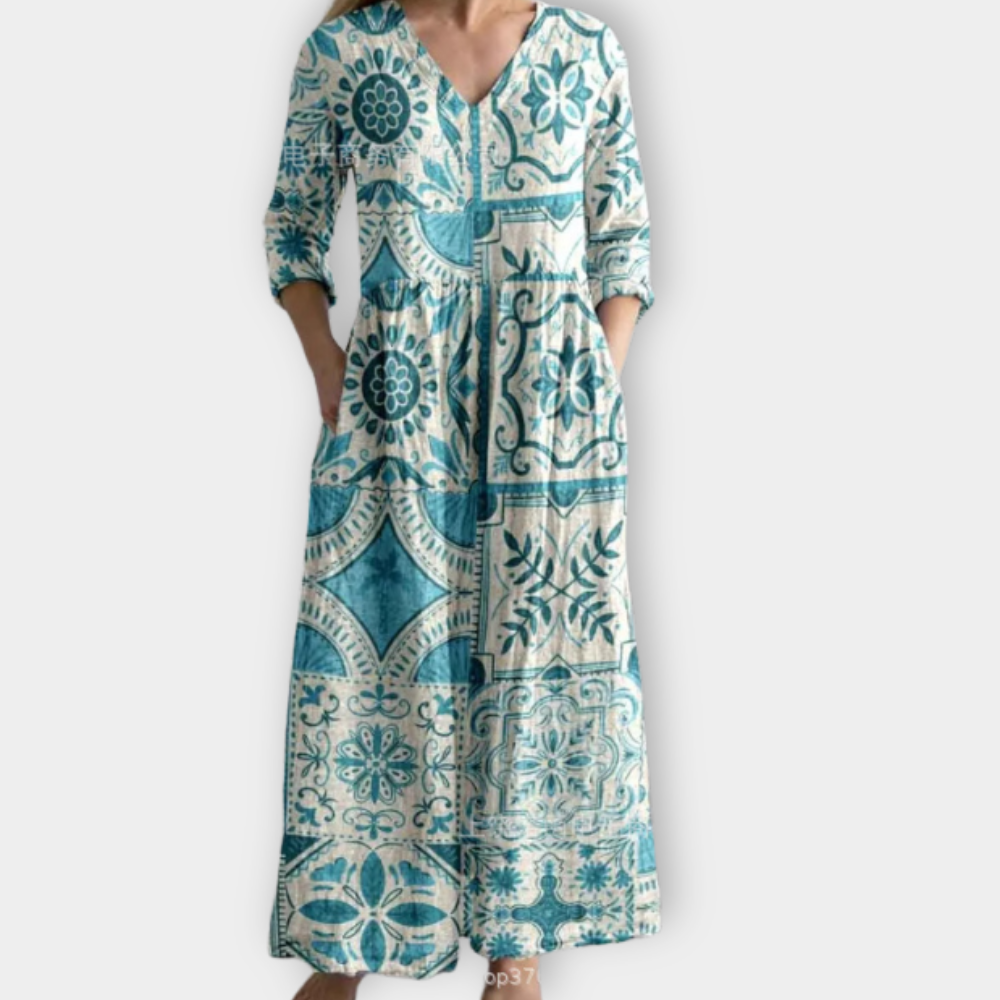 Xaviera | Boho maxikjole