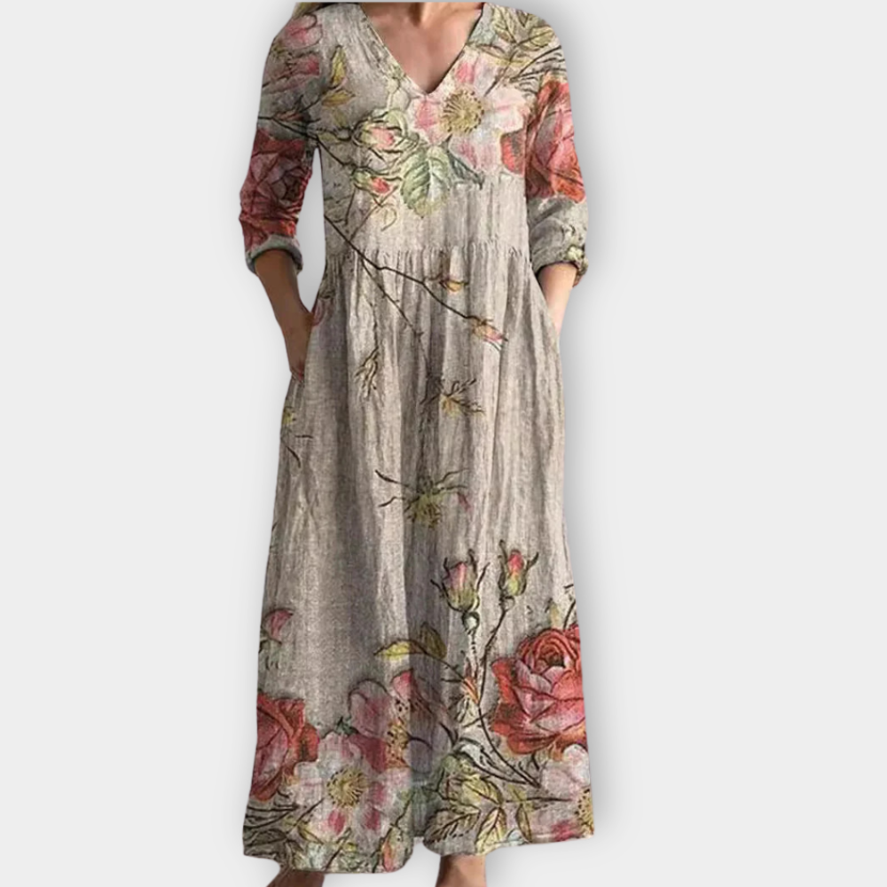 Theodelinde | Boho maxikjole