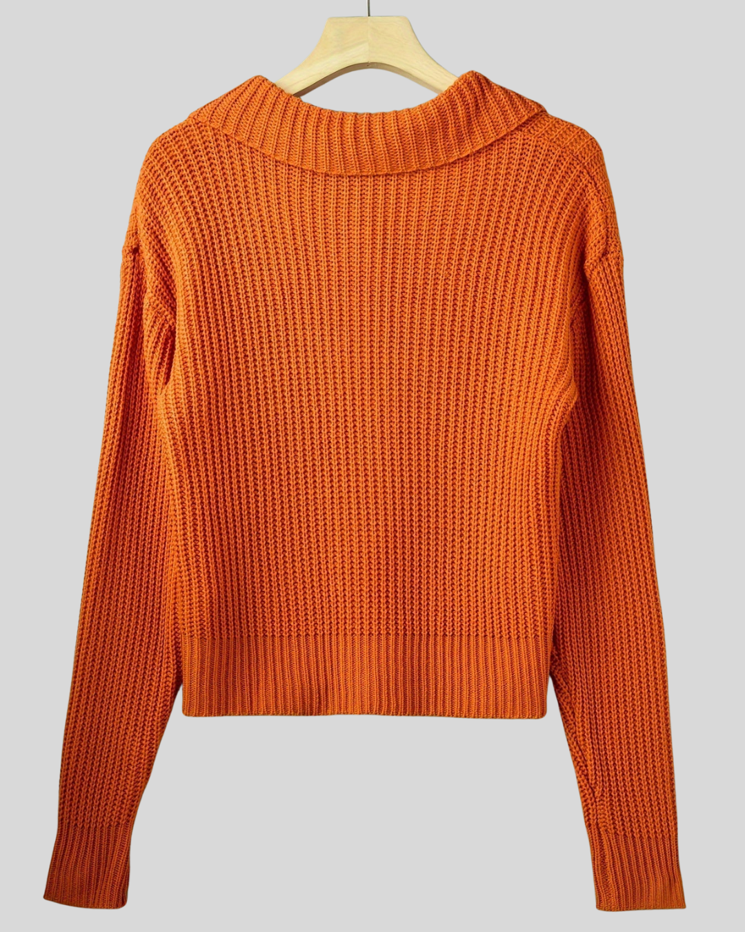 Ingrid | Elegant Strikket Cardigan med Store Knapper