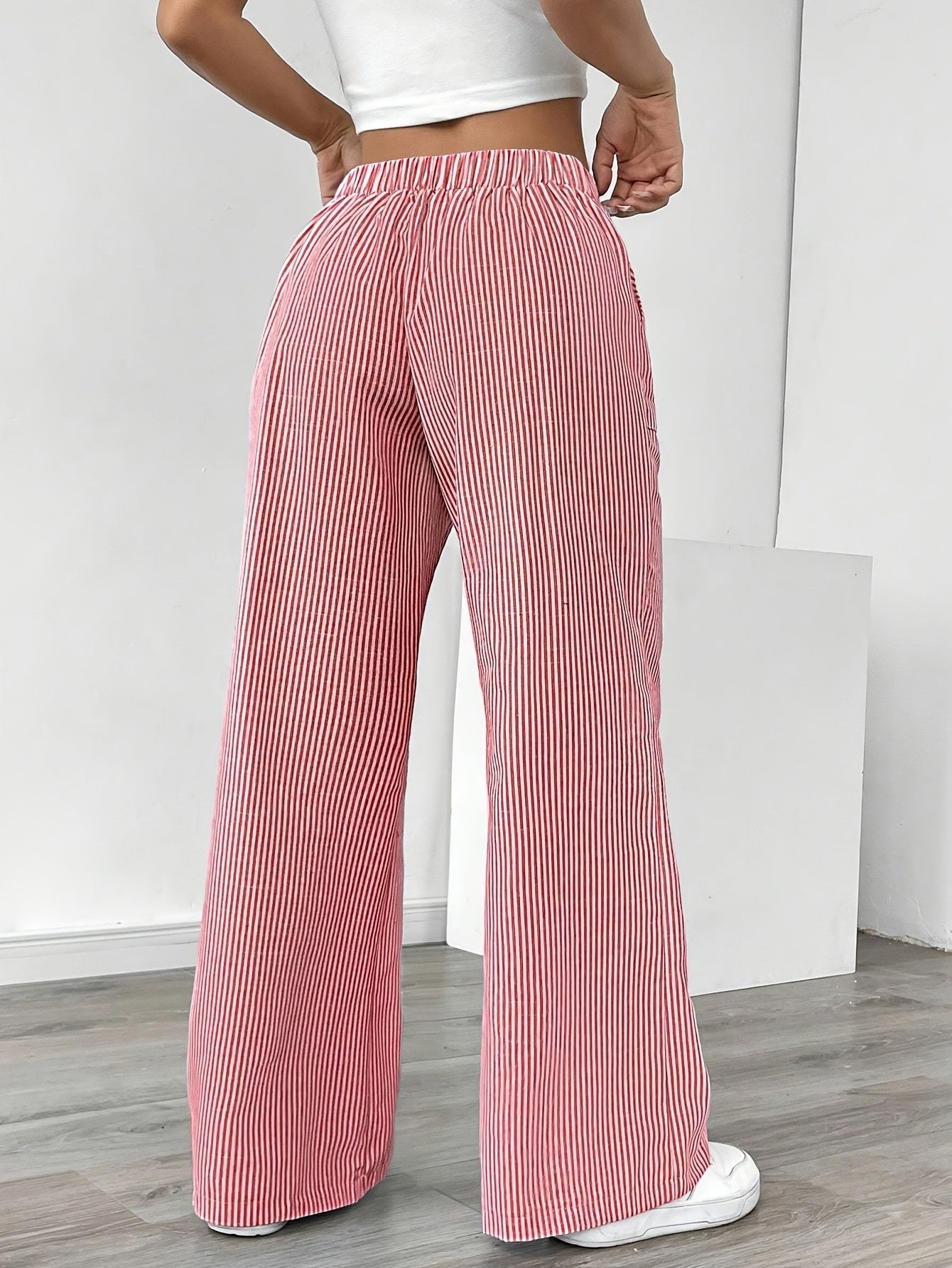 Gulia™ | Casual Dame Sommerbukse med Vide Ben